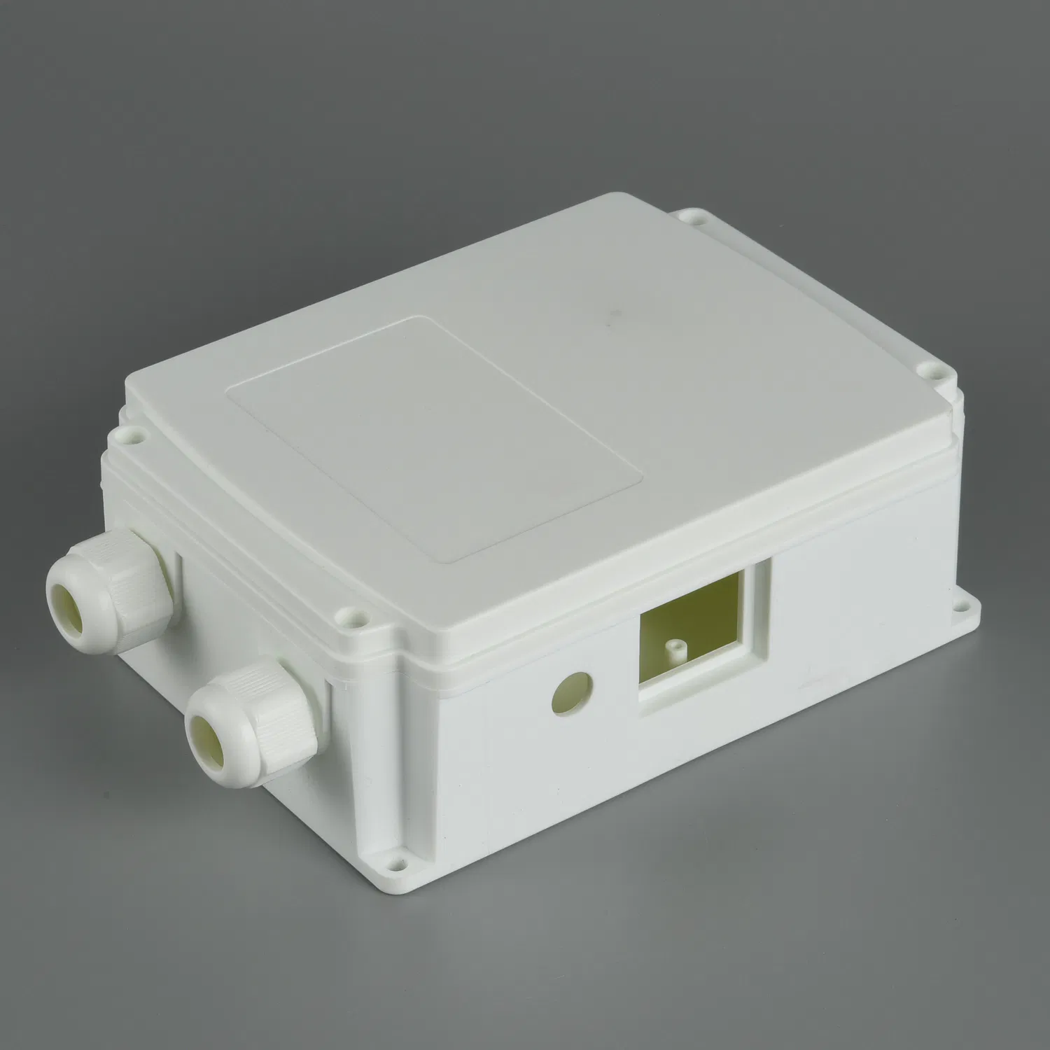 Boîte de fil électrique en plastique de haute qualité pour pompe, blanc