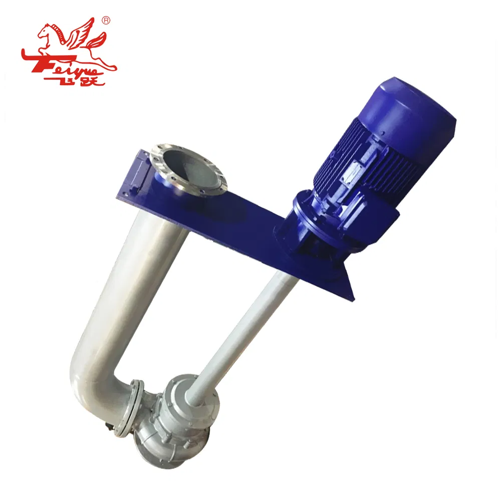 Pompe de puisard verticale submersible Lsb pour l'industrie alcaline de l'acide chlorhydrique