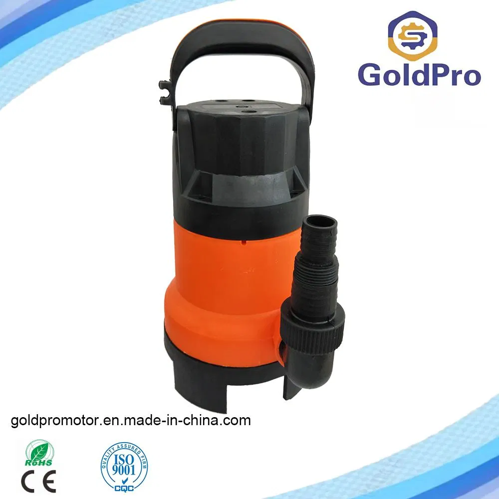 Pompe à eau submersible en plastique pour irrigation de jardin avec interrupteur à flotteur